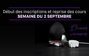 Inscriptions saison 2024/2025